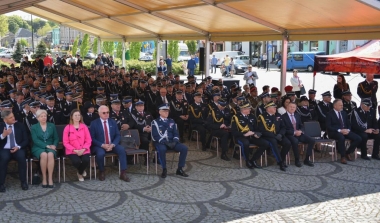 Wojewódzkie obchody Dnia Strażaka w Poddębicach 