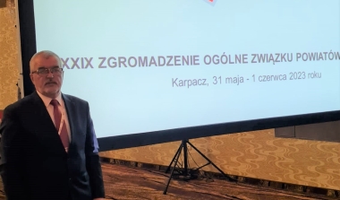 Starosta Wieruszowski na XXIX Zgromadzeniu Ogólnym Związku Powiatów Polskich