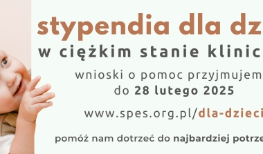 Stypendia dla dzieci w ciężkim stanie klinicznym - nabór wniosków 2025