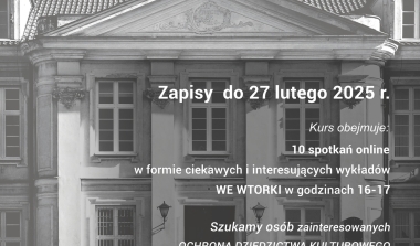 Zostań społecznym opiekunem zabytków